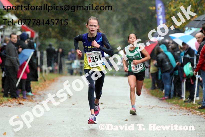 Girls under-13s 3 Stage Relay, 2018 ERRA 6 and 4 Stage and Youngsters Relays. Photo:  David T. Hewitson/Sports for All Pics